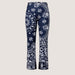 Goldbergh Shiro Ski Pants in Bandana Paisley Blue — front. AI-generated from manufacturer reference photographs.