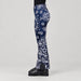 Goldbergh Shiro Ski Pants in Bandana Paisley Blue — model side. AI-generated from manufacturer reference photographs.
