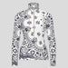 Goldbergh Toriko Pully in Paisley White in Paisley White — front. AI-generated from manufacturer reference photographs.
