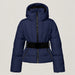 Goldbergh Umi Ski Jacket in French Blue in French Blue — front. AI-generated from manufacturer reference photographs.