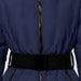 Goldbergh women's Umi Ski Jacket in French Blue – feature detail view. AI-generated from manufacturer imagery.