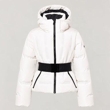 Goldbergh women's Umi Ski Jacket in White – front view. AI-generated from manufacturer imagery.