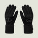 Goldbergh Vanity Gloves in Black in Black — front. AI-generated from manufacturer reference photographs.