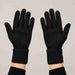 Goldbergh Vanity Gloves in Black in Black — model back. AI-generated from manufacturer reference photographs.