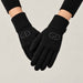 Goldbergh Vanity Gloves in Black in Black — model side. AI-generated from manufacturer reference photographs.