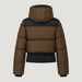 Goldbergh women's Village Ski Jacket in Army – back view. AI-generated from manufacturer imagery.