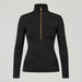 Goldbergh women's Yura Pully in Black – front. AI-generated from manufacturer reference images.