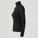 Goldbergh women's Yura Pully in Black – side. AI-generated from manufacturer reference images.