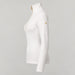 Goldbergh women's Yura Pully in Snow White – side. AI-generated from manufacturer reference images.