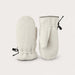 Hestra unisex Alta Mitt in Off White - product front and palm views. AI-generated from Hestra product photography.