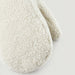 Hestra unisex Alta Mitt in Off White - fleece texture detail. AI-generated from Hestra product photography.
