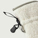Hestra unisex Alta Mitt in Off White - cuff and drawcord detail. AI-generated from Hestra product photography.