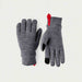 Hestra unisex Touch Point Thermo Gloves (Grey) - product front and palm views. AI-generated from manufacturer imagery.