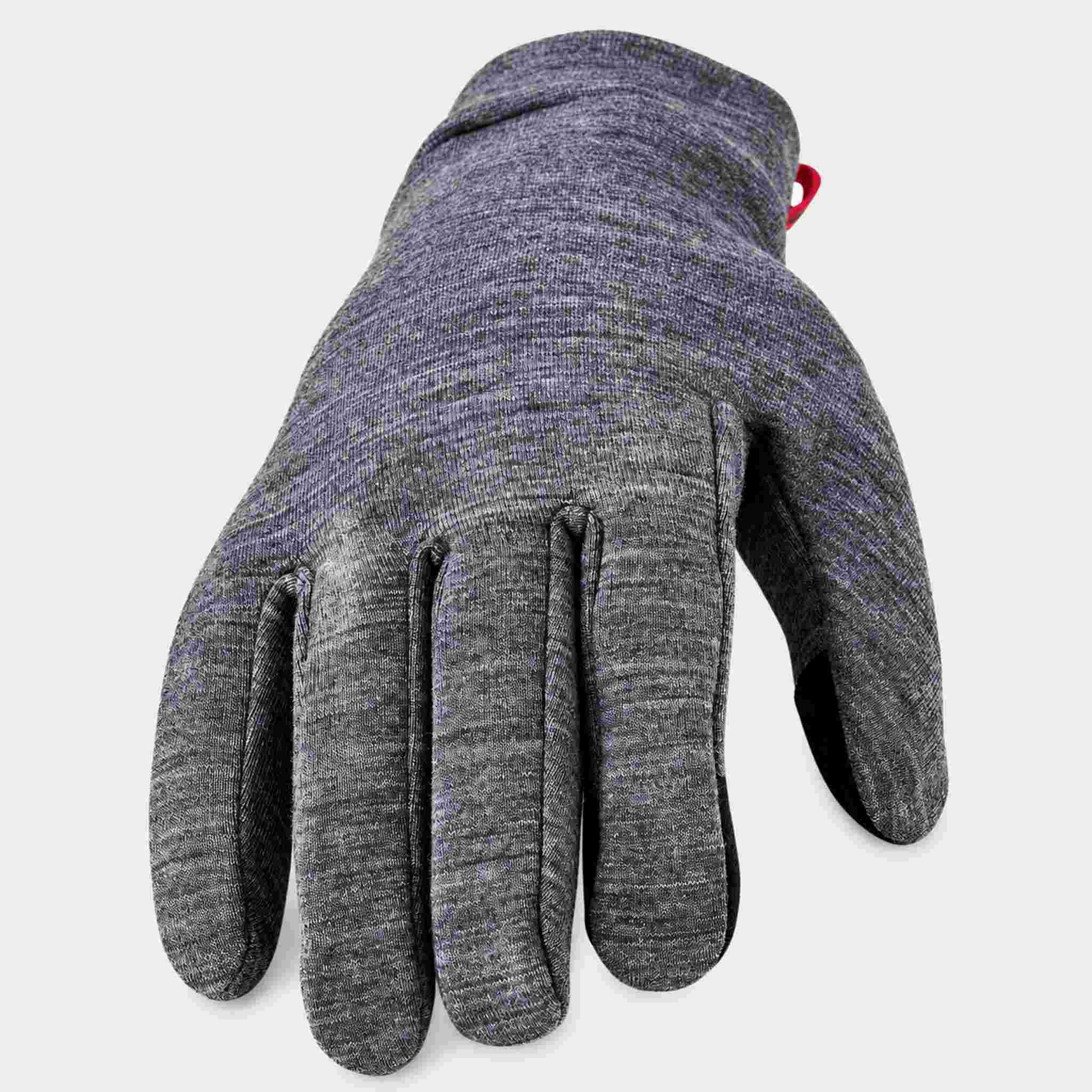 Hestra unisex Touch Point Thermo Gloves (Grey) - product detail view 3. AI-generated from manufacturer imagery.