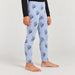 Icebreaker Kids Merino 200gm Oasis Leggings in Bear Print – model side