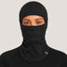 Icebreaker Oasis Balaclava in Black – female front