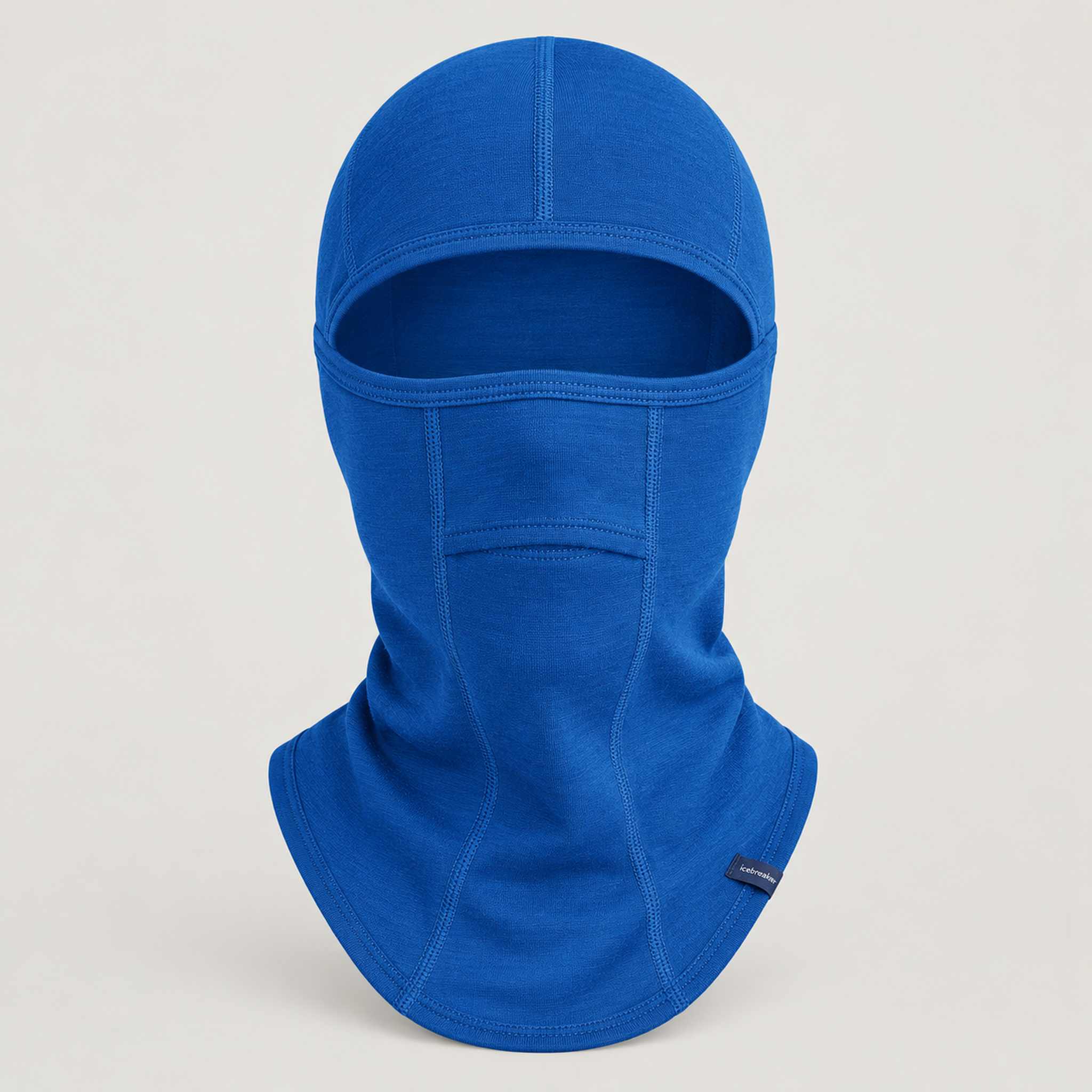 Icebreaker Oasis Balaclava in Lazurite Blue – front