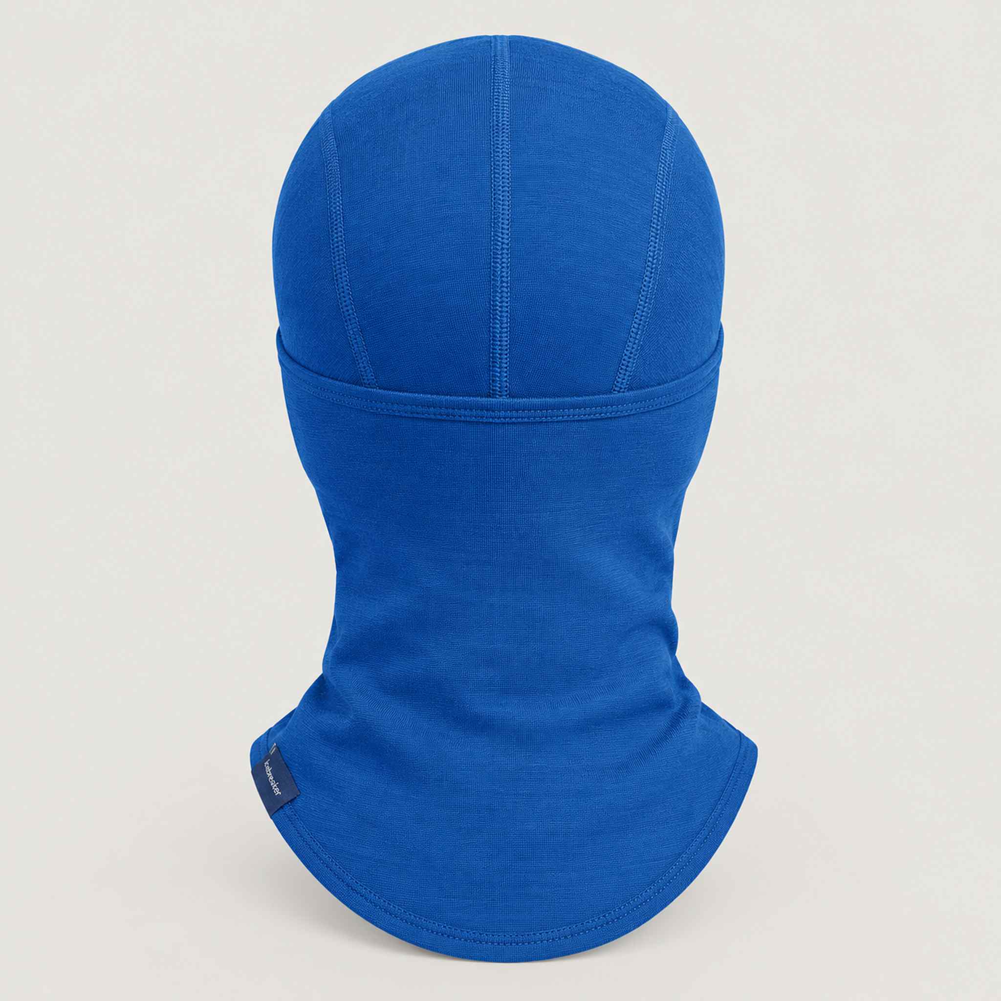 Icebreaker Oasis Balaclava in Lazurite Blue – back