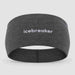 Icebreaker Oasis Headband in Jet Heather – front