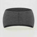 Icebreaker Oasis Headband in Jet Heather – back