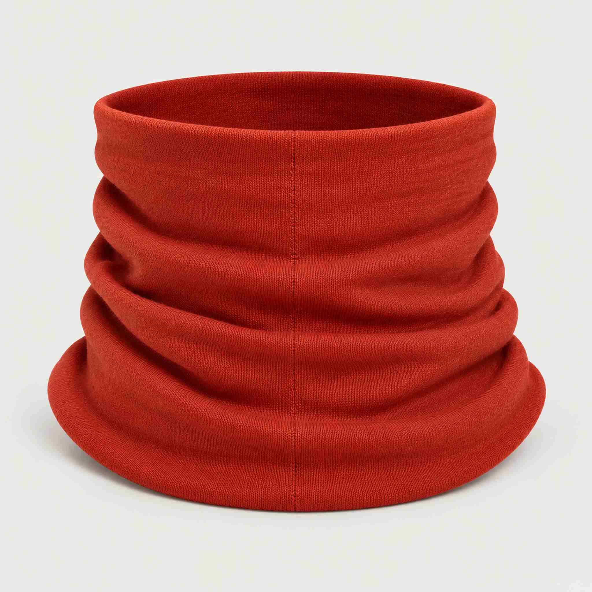 Icebreaker Oasis Neck Gaiter in Agate Red – back