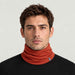 Icebreaker Oasis Neck Gaiter in Agate Red – male front