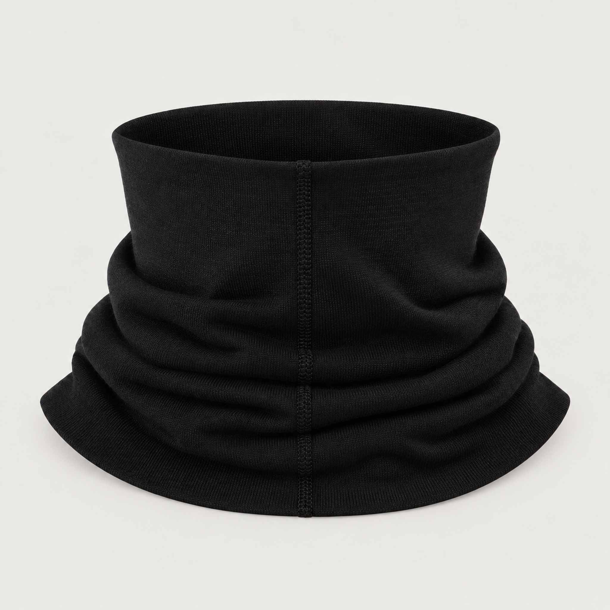 Icebreaker Oasis Neck Gaiter in Black – back