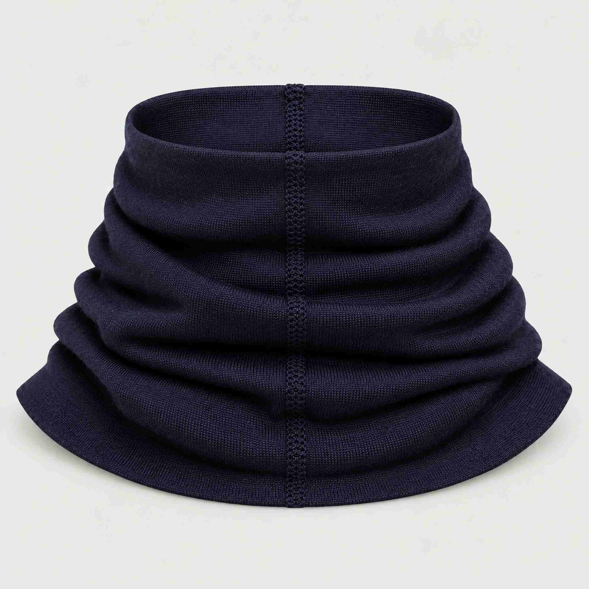Icebreaker Oasis Neck Gaiter in Midnight Navy – back