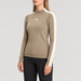 J Lindeberg Adia Knitted Sweater in Brindle, model side