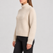 J Lindeberg April Sweater in Moonbeam, model side
