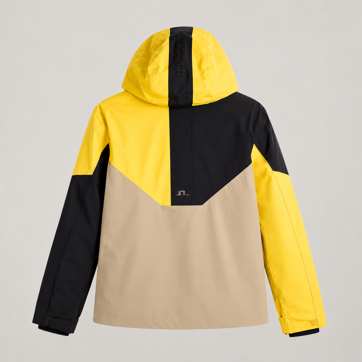 J Lindeberg Caldwell Ski Jacket in Bumblebee, product back