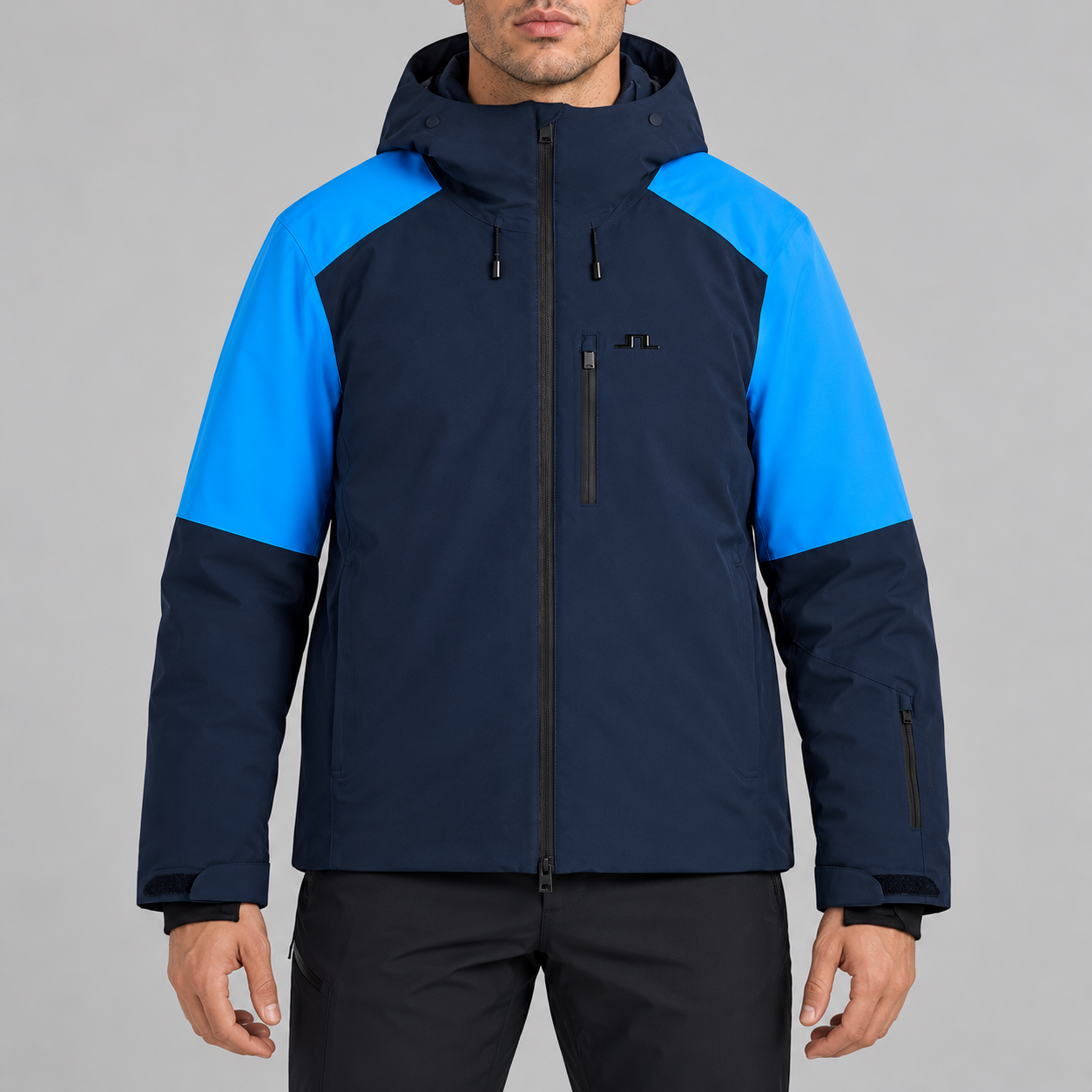 J Lindeberg Carrington Blocked Ski Jacket, model front