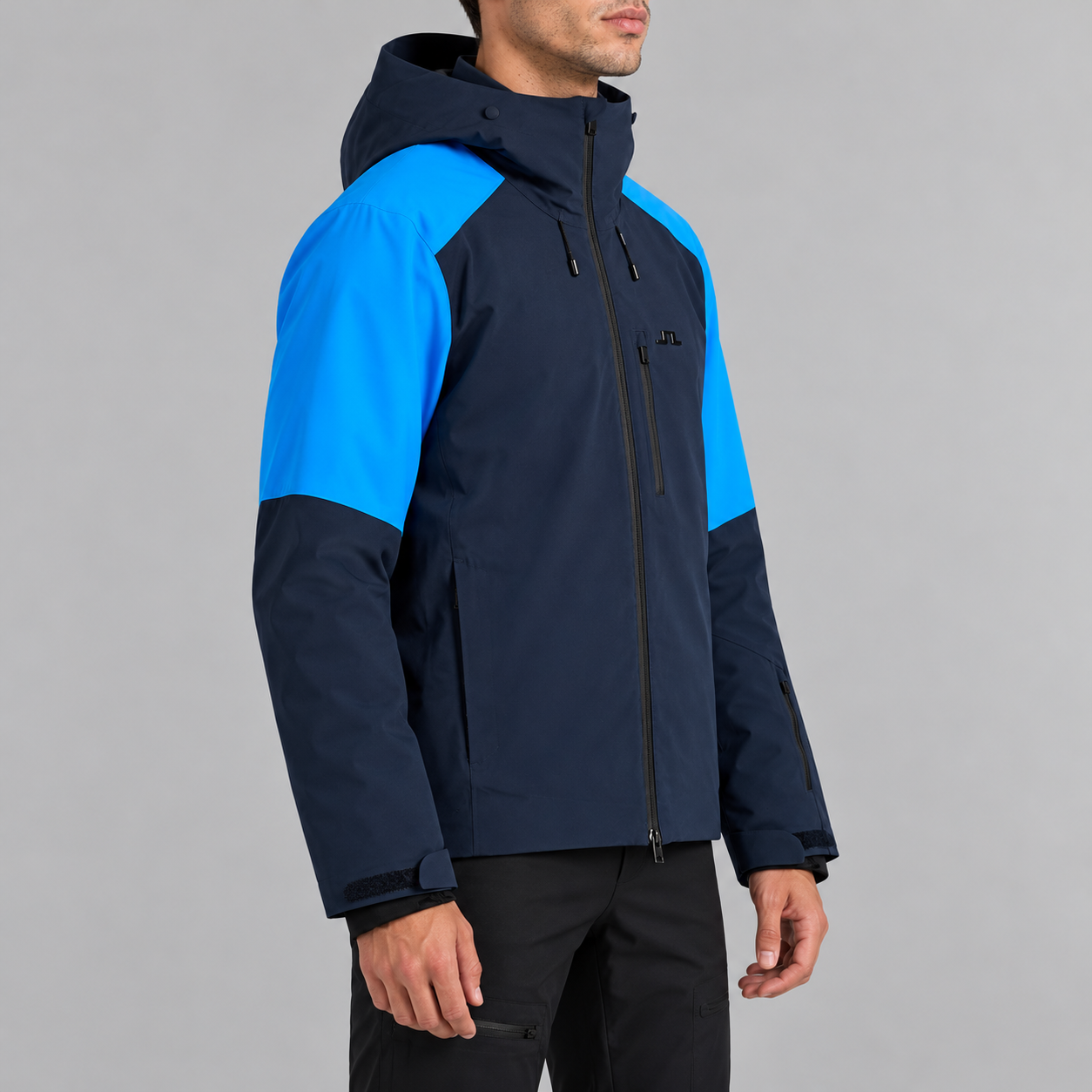 J Lindeberg Carrington Blocked Ski Jacket, model side