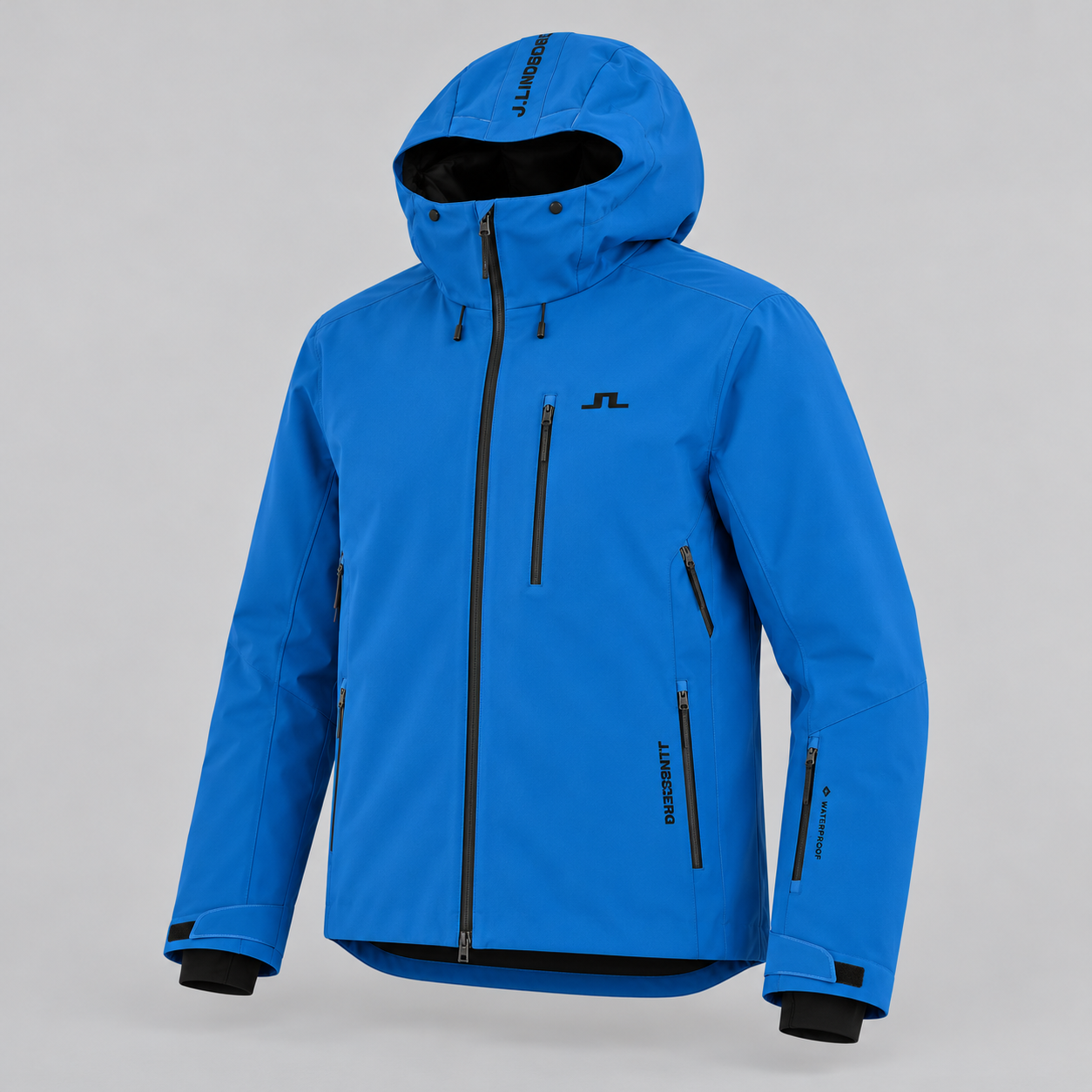 J Lindeberg Carrington Ski Jacket in Sonic Blue, product side
