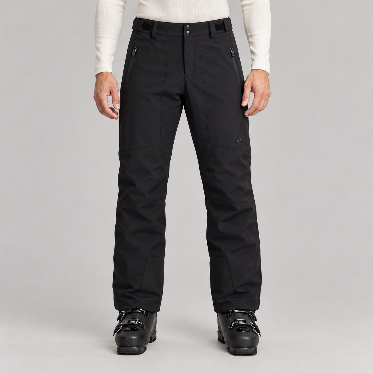 J Lindeberg Clarke Ski Pants in Black, model front