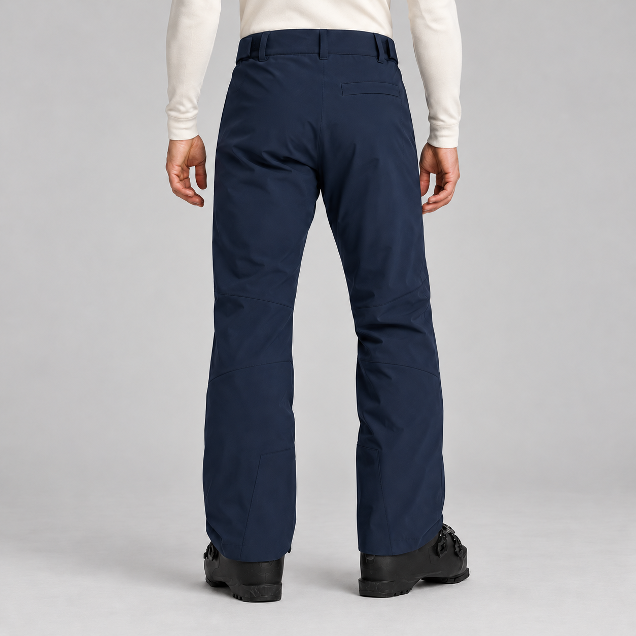 J Lindeberg Clarke Ski Pants in Navy, model back