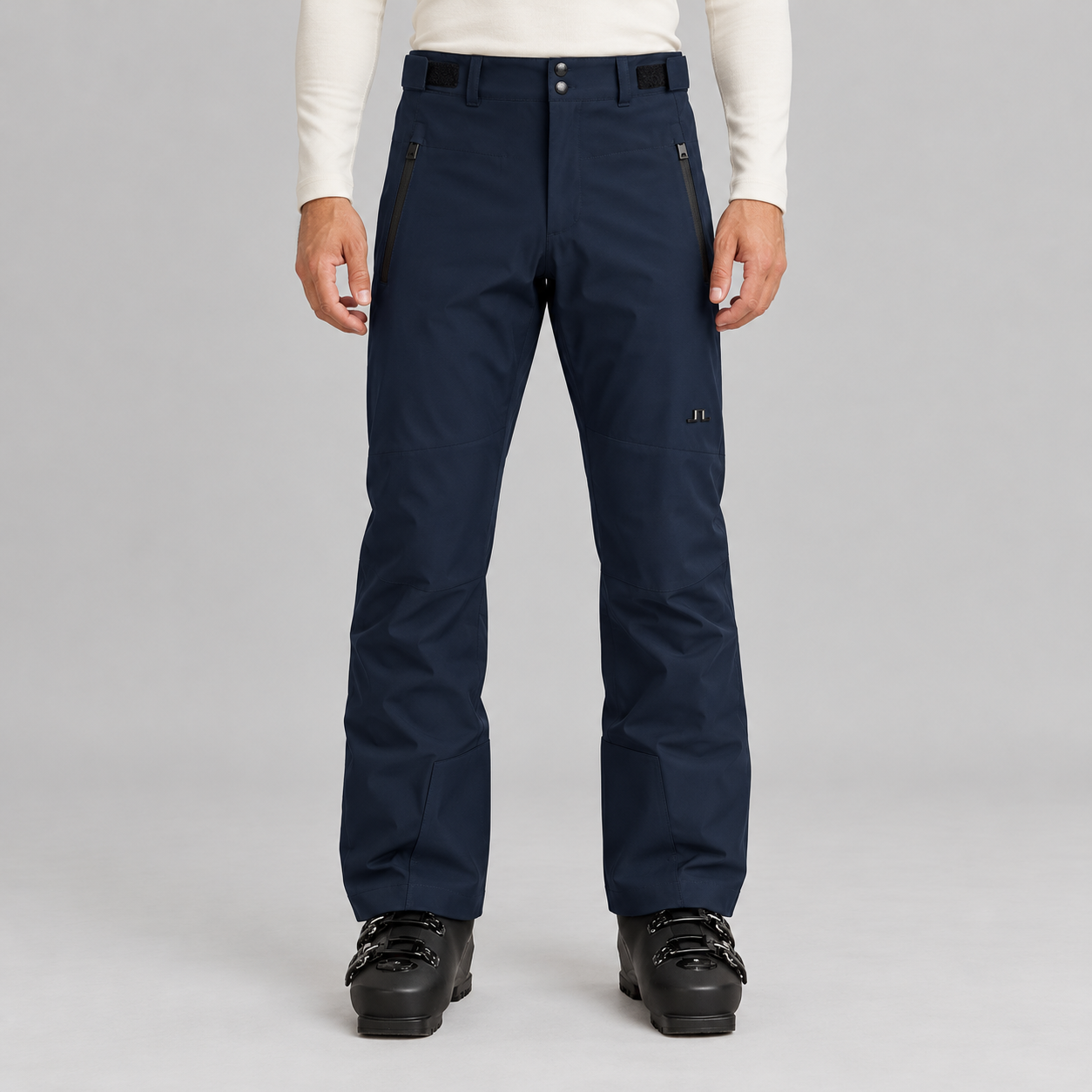 J Lindeberg Clarke Ski Pants in Navy, model front
