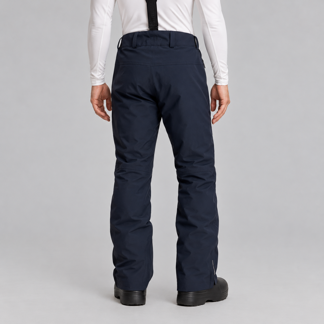 J Lindeberg Crue Ski Pants in Navy, model back