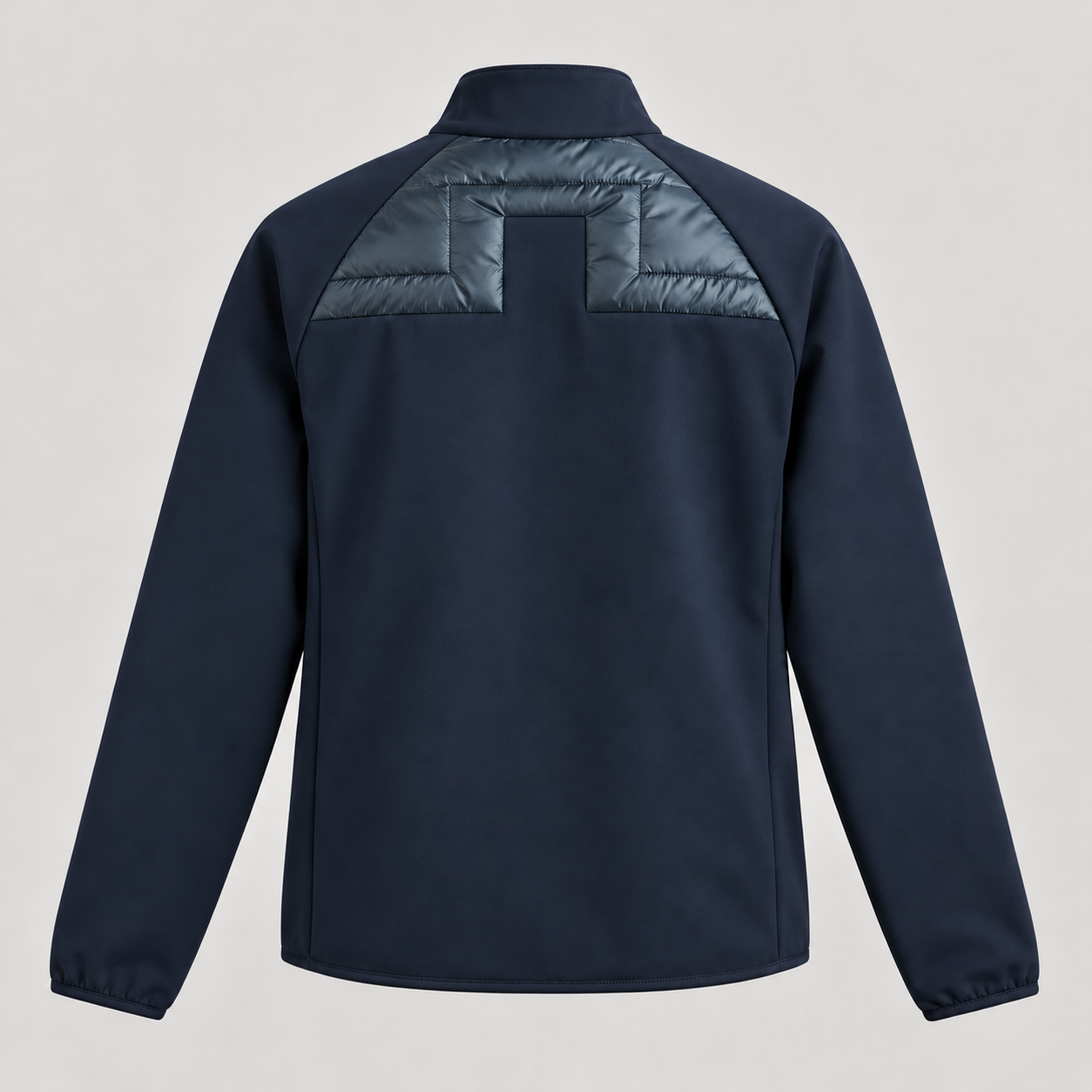J Lindeberg Heyden Quilt Hybrid Jacket in Navy, product back
