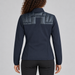 J Lindeberg Holma Quilt Hybrid Jacket in Navy, model back