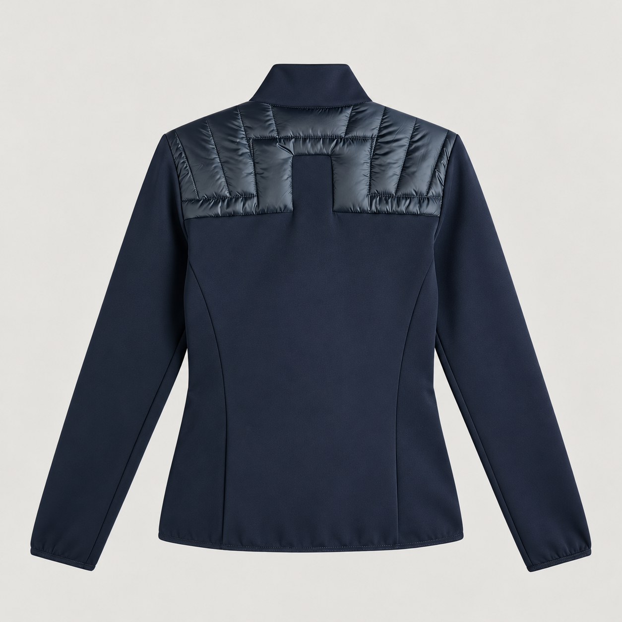 J Lindeberg Holma Quilt Hybrid Jacket in Navy, product back