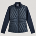 J Lindeberg Holma Quilt Hybrid Jacket in Navy, product front