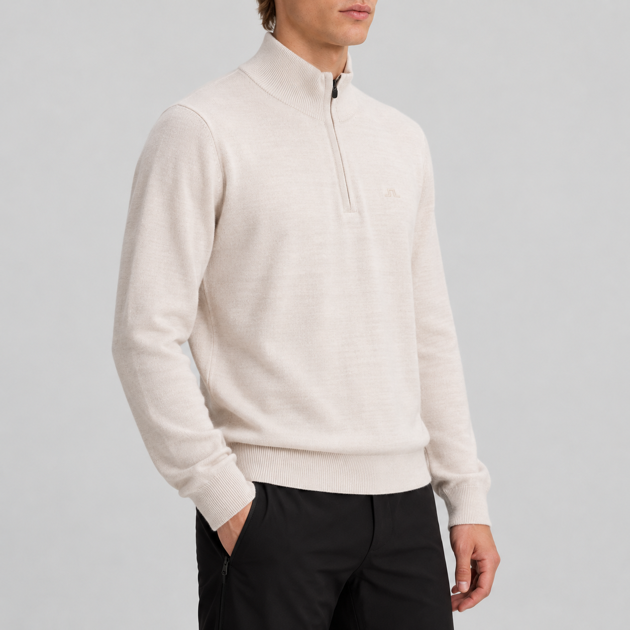 J Lindeberg Kiyan Sweater, model side