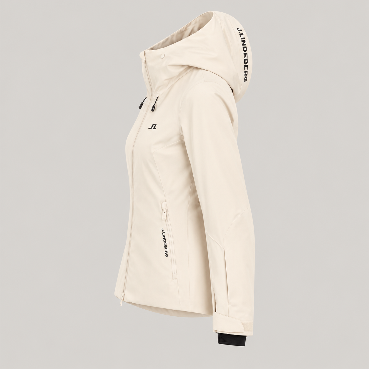 J Lindeberg Lilia Ski Jacket in Moonbeam, product side