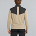 J Lindeberg Maclean Half Zip in Brindle, model back