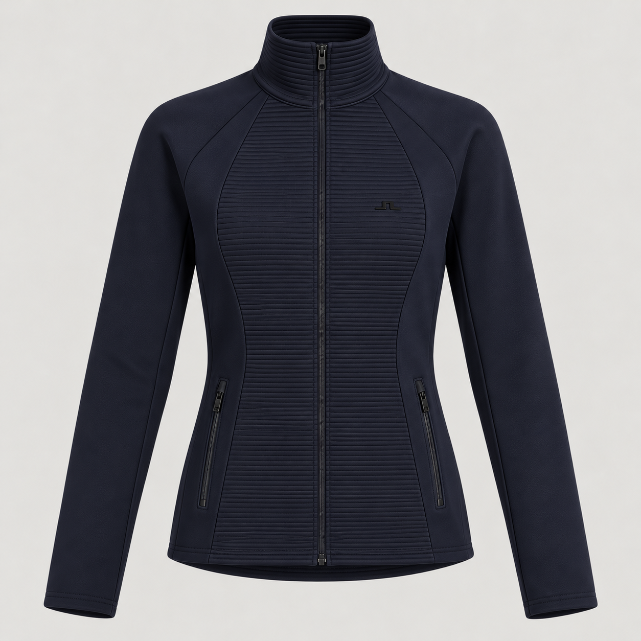 J Lindeberg Mireya Full Zip in Navy, product front