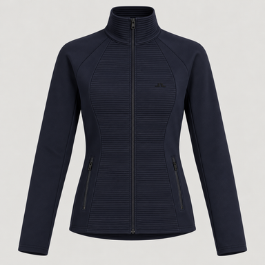 J Lindeberg Mireya Full Zip in Navy, product front