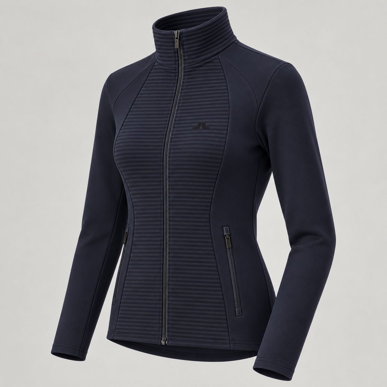 J Lindeberg Mireya Full Zip in Navy, product side