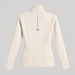 J Lindeberg Mireya Full Zip Mid Layer in Moonbeam, product back