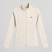 J Lindeberg Mireya Full Zip Mid Layer in Moonbeam, product front